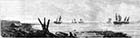 The Late gale: Ships ashore opposite the Parade, Margate 1877 | Margate History